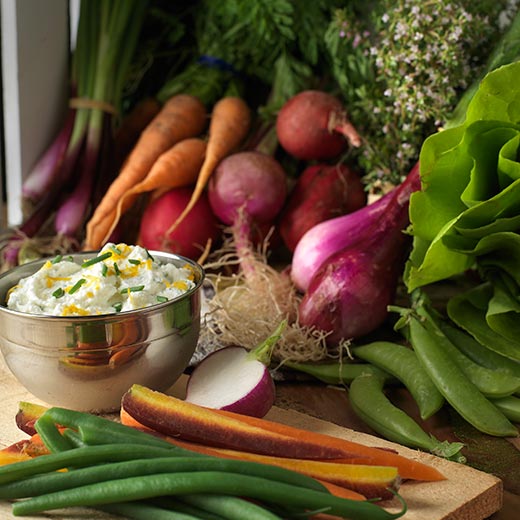 lemon ricotta dip