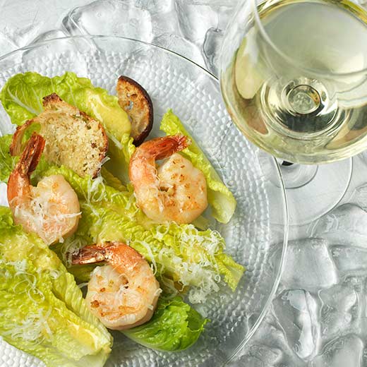 shrimp caesar salad