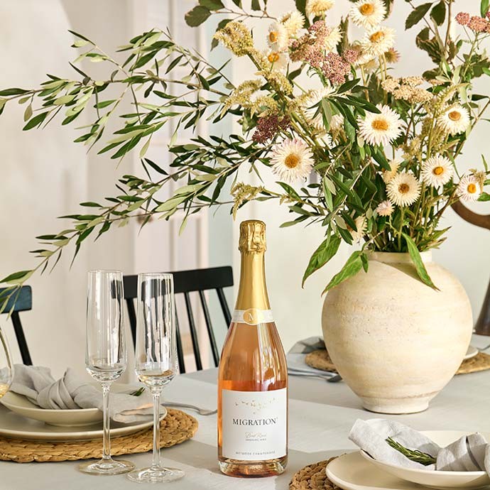 Migration Brut Rosé Sparkling Wine